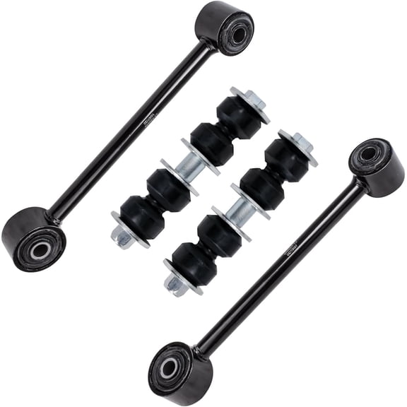 Detroit Axle - Front Rear Sway Bars for 1995-2001 GMC Jimmy 1995-2005 Chevrolet Blazer 1996-2001 Bravada Stabilizer Sway Bar End Links 1997 1998 1999 2000 Replacement