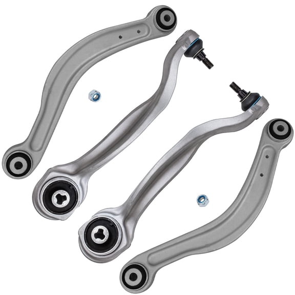 Detroit Axle - 4pc Control Arms for 2014-2016 Mercedes-Benz E250, 2010-2016 E350, 2013-2016 E400, 2010-2014 E550, 4 Front & Rear Upper Control Arms Assembly