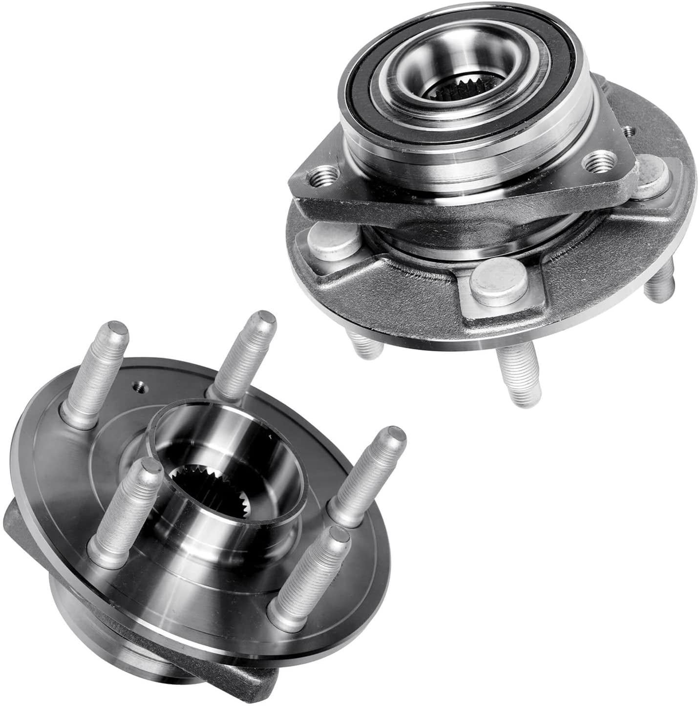 Detroit Axle Front/Rear Wheel Hub Bearings Replacement for Buick