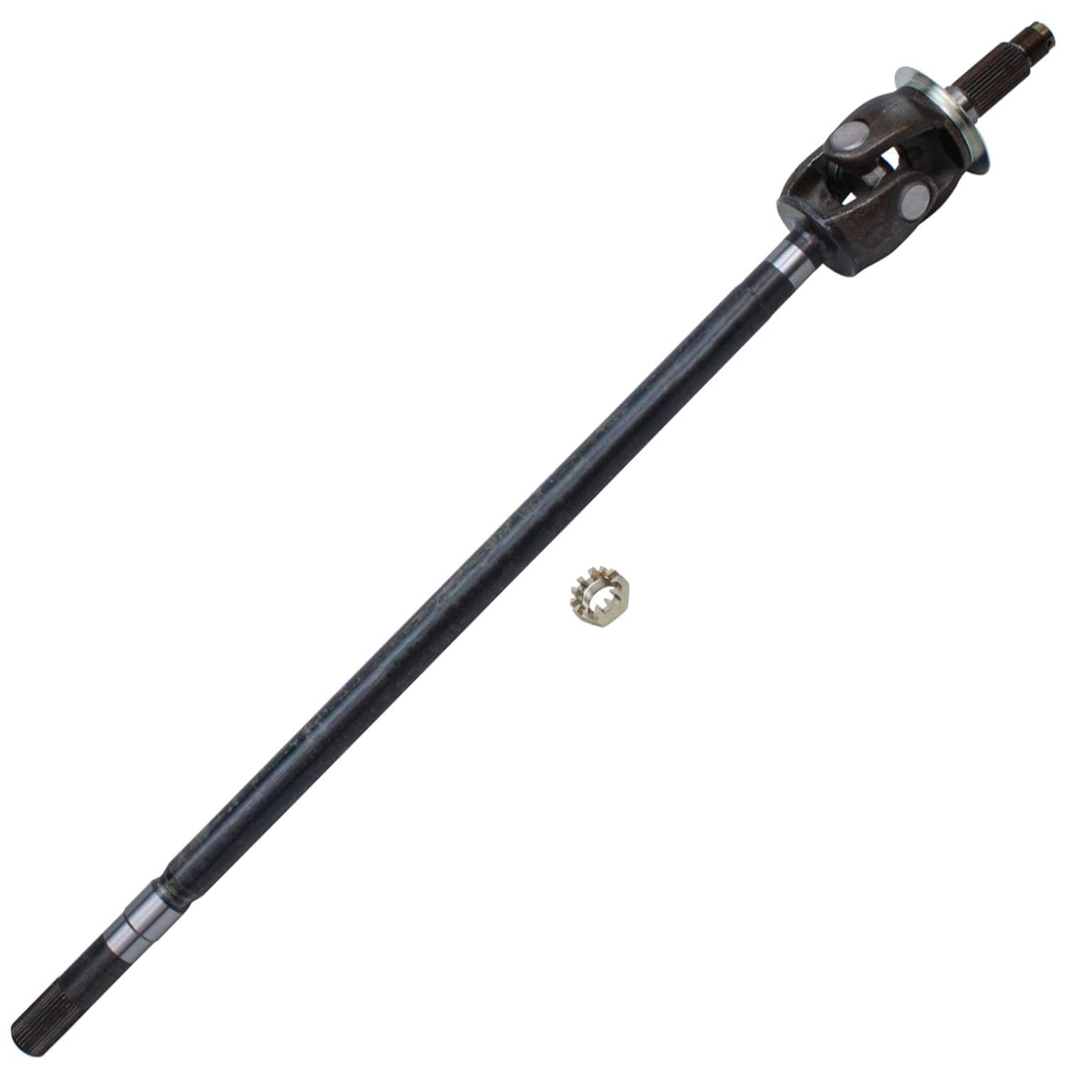 Detroit Axle - Front Right Axle for 03-08 Dodge Ram 2500 3500 Passenger Side Axle w/U-Joint Assembly 2004 2005 2006 2007 Replacement