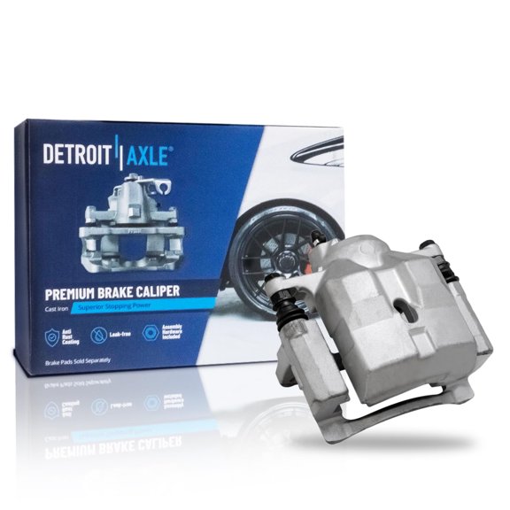 Detroit Axle - Front Right Brake Caliper for 10-22 Toyota Prius 12-15 Prius Plug-In 11-17 Lexus CT200h Disc Brake Caliper w/Bracket Replacement Assembly