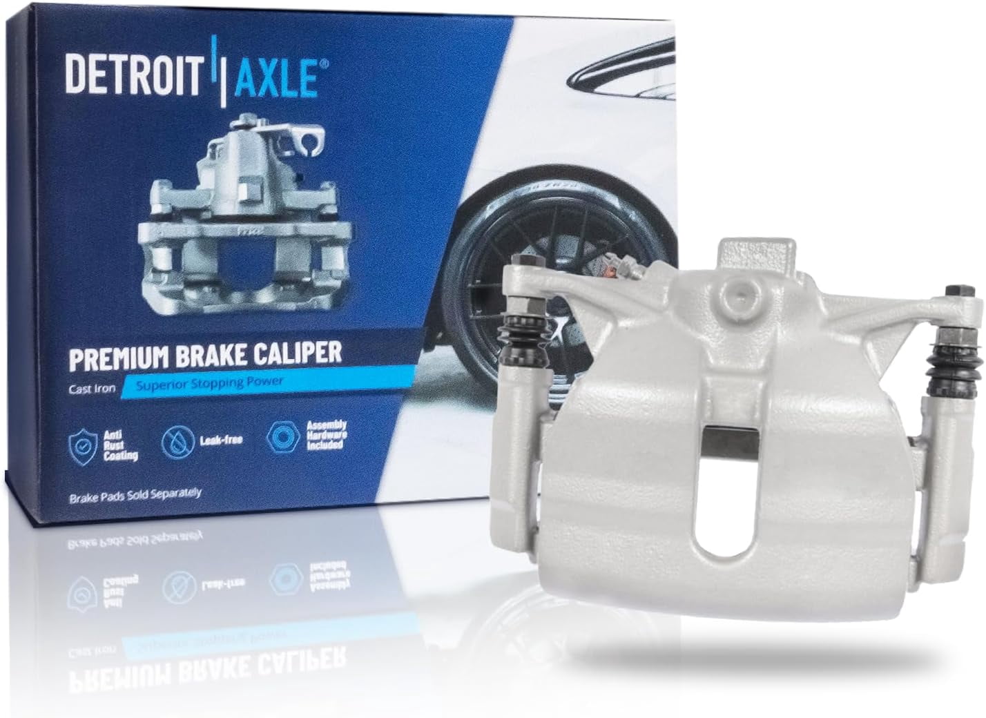 Detroit Axle - Front Right Brake Caliper for 19-21 Volkswagen Jetta 15 ...