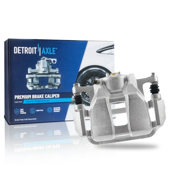 Detroit Axle - Front Right Brake Caliper for 2013-2022 Honda Accord 2016-2022 HR-V Disc Brake Caliper w/Bracket 2014 2015 2017 2018 2019 2020 2021 HRV Replacement Passenger Side Assembly