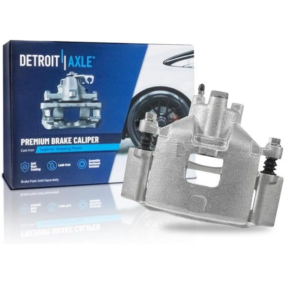 Detroit Axle - Front Right Brake Caliper for Buick LaCrosse Allure Pontiac Grand Prix Montana Chevrolet Uplander Saturn Relay Passenger Side Brake Caliper with Bracket Replacement