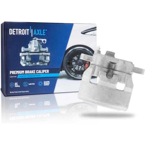 Detroit Axle - Front Right Brake Caliper for Buick Regal Skylark Pontiac Grand Prix Chevrolet Lumina Monte Carlo Cutlass Calais, Passenger Side Disc Brake Caliper Replacement