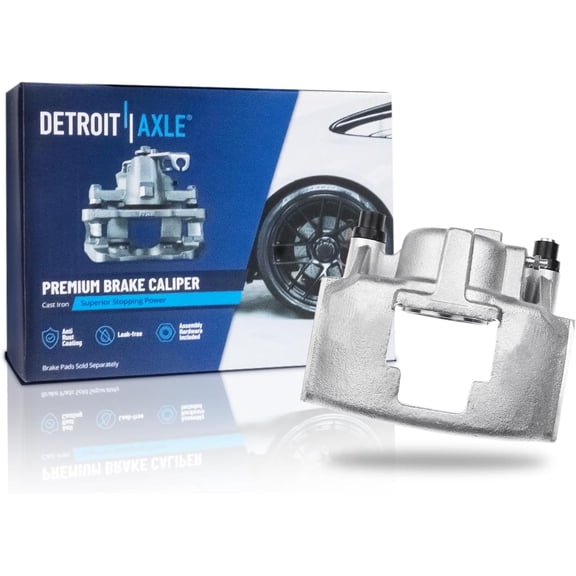 Detroit Axle - Front Right Brake Caliper for Chevy GMC Tahoe Yukon C1500 C2500 Express Savana 1500 2500 K1500 K2500 Disc Brake Caliper Replacement Brake Caliper Assembly