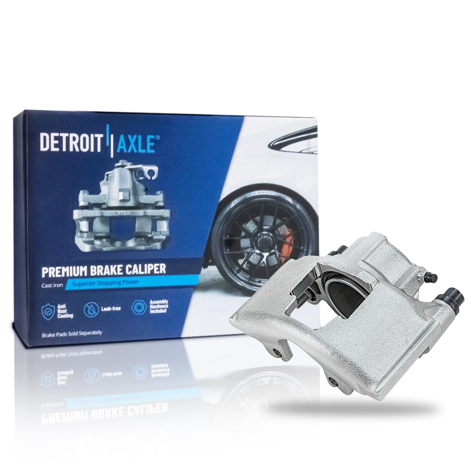 Detroit Axle Front Right Brake Caliper for Dodge Ram 1500 Chevy GMC