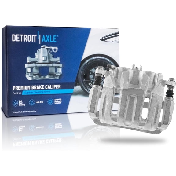 Detroit Axle - Front Right Brake Caliper for Honda Odyssey CR-V RDX Accord Crosstour, Brake Caliper with Bracket Disc Brake Caliper Assembly Replacement