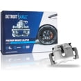 thumbnail image 1 of Detroit Axle - Front Right Brake Caliper for Mercedes-Benz ML320 ML550 R350 GL450 GL550 GL320 GL350, Disc Brake Caliper with Bracket Assembly Replacement, 1 of 7