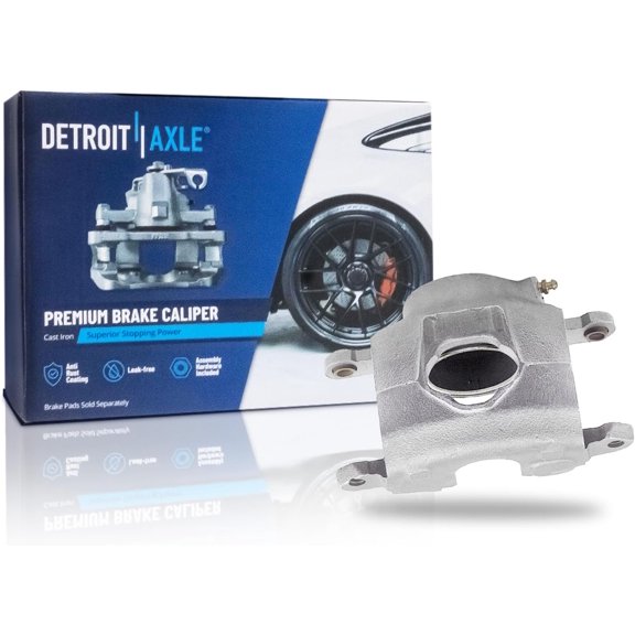 Detroit Axle - Front Right Brake Caliper for 1970 Buick LeSabre Riviera Electra Estate Wagon Wildcat, Passenger Side Disc Brake Caliper Replacement