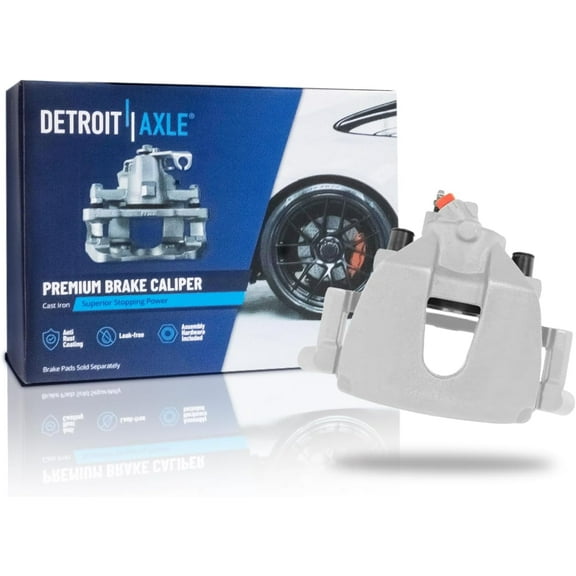 Detroit Axle - Front Right Brake Caliper for 2013-2017 Ford C-Max 2013-2019 Escape Disc Brake Caliper with Bracket Replacement Brake Caliper Assembly