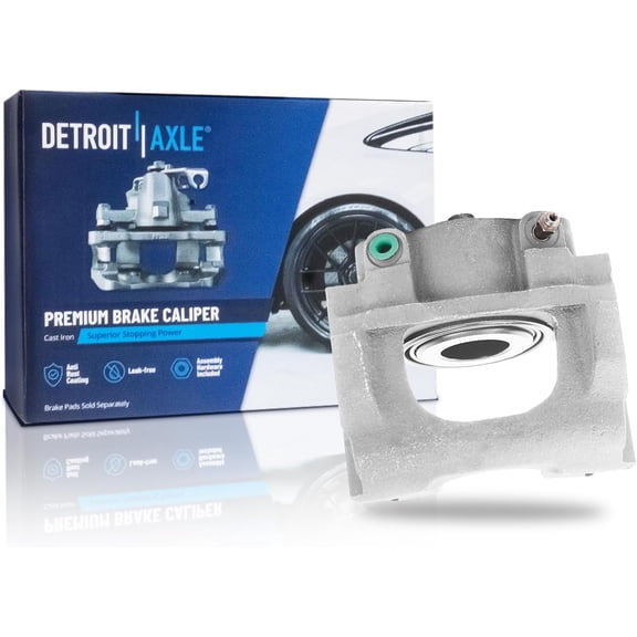 Detroit Axle - Front Right Brake Caliper for Ford 1986 Ranger Bronco II 1986-1987 Aerostar, Passenger Side Disc Brake Caliper 1986 Replacement