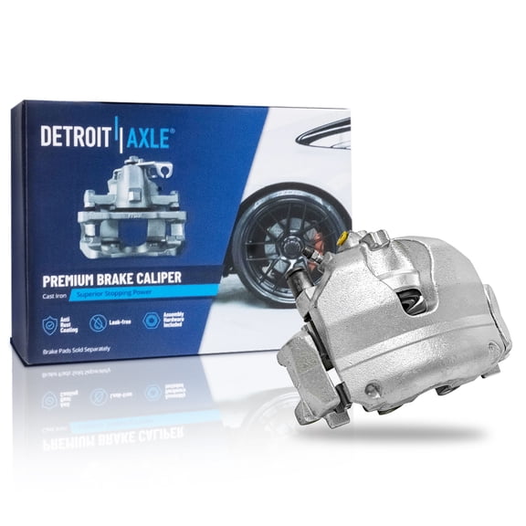 Detroit Axle - Front Right Brake Caliper for Ford Escape Focus Transit Connect Lincoln MKC, Disc Brake Caliper with Bracket Assembly Replacement