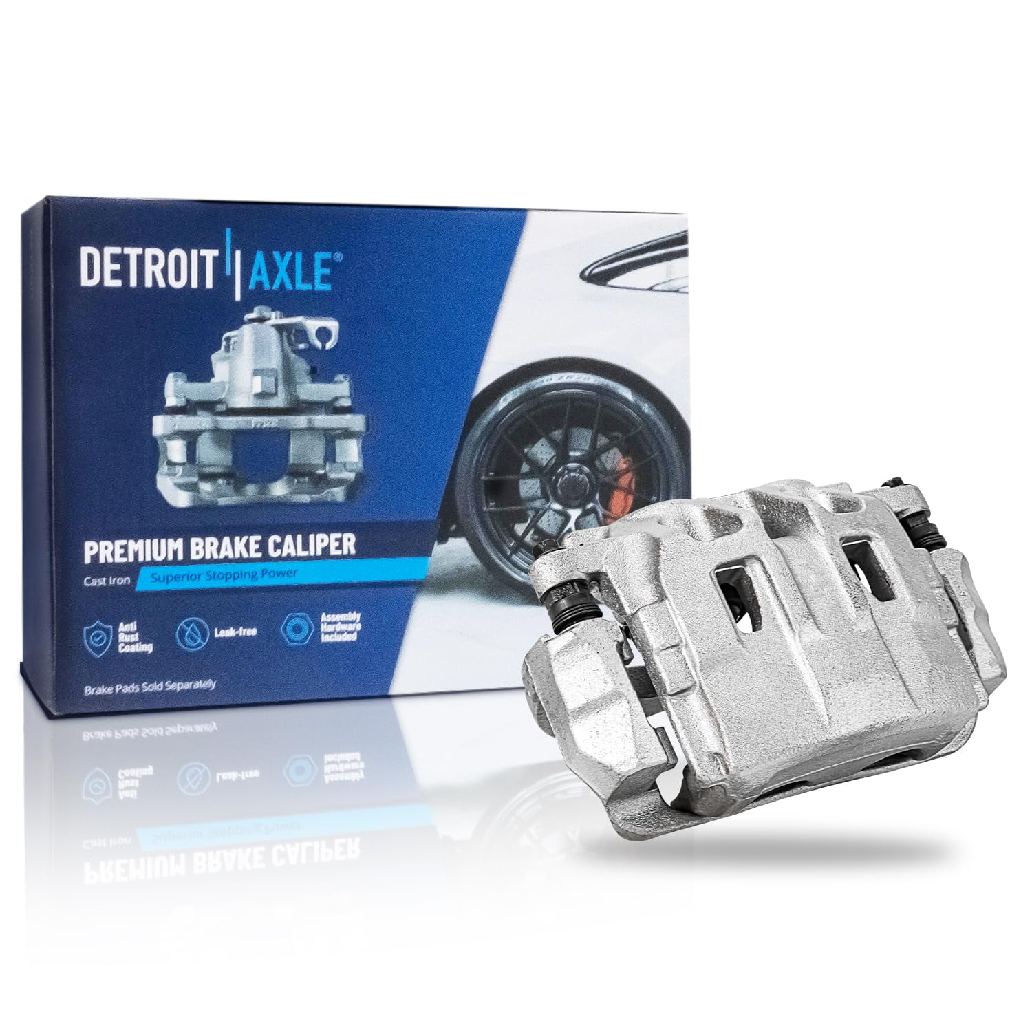 2013 Cadillac Srx Brake Replacement Detroit Axle - Front Right Brake Caliper w/Bracket Replacement for 2010