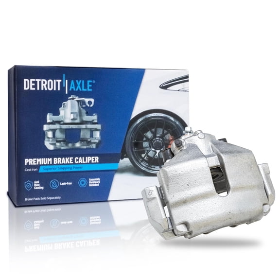 Detroit Axle - Front Right Brake Caliper w/Bracket Replacement for Audi A1 A3 TT RS TTS Quattro VW Jetta Beetle CC Eos Golf Passat