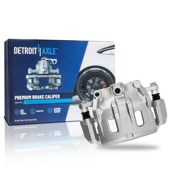 Detroit Axle - Front Right Brake Caliper w/Bracket Replacement for Chevrolet Equinox Captiva Sport Pontiac Torrent Saturn Vue Suzuki XL-7