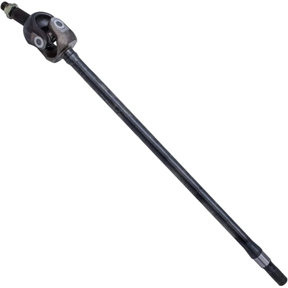 Detroit Axle - Front Right U-Joint Axle for 2007-2018 Jeep Wrangler 2018 Wrangler JK, Passenger Side U-Joint Axle Shaft Assembly 2008 2009 2010 2011 2012 2013 2014 2015 2016 2017 Replacement