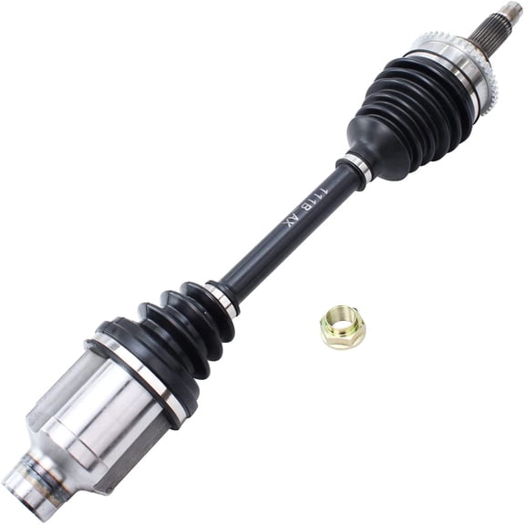 Detroit Axle - Front Right CV Axle for Ford Fusion Mazda 6 Mercury Milan Lincoln MKZ, Passenger Side CV Axle Shaft Assembly Replacement