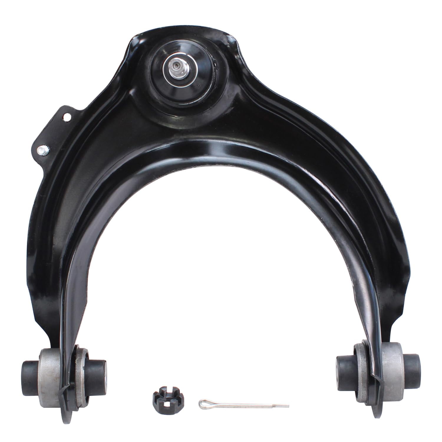 Detroit Axle - Front Right Control Arm for 03-07 Honda Accord, 04-08 Acura TSX, Upper Control Arm w/Ball Joint Assembly 2004 2005 2006 2007 Replacement