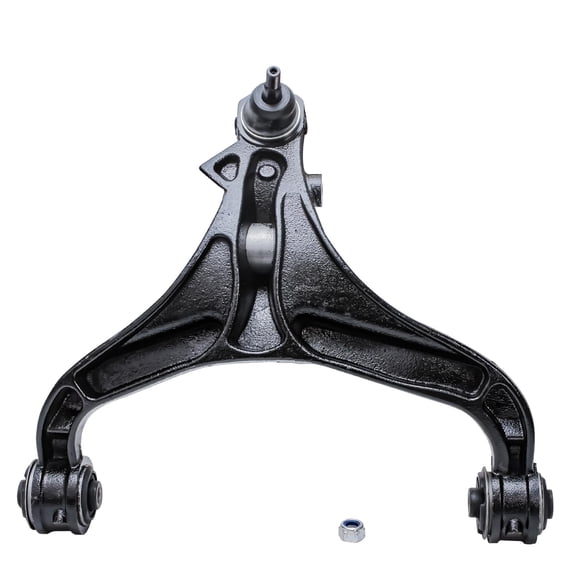 Detroit Axle - Front Right Control Arm for 07-11 Dodge Nitro, 08-12 Jeep Liberty, Passenger Side Lower Control Arm with Ball Joint Assembly 2007 2008 2009 2010 2011 2012 Replacement