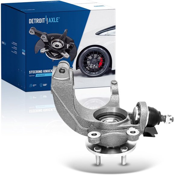 Autoshack Front Left Steering Knuckle for 2010-2013 Ford Transit Connect 2.0L FWD | Driver Side | 5-Lug | Wheel Bearing Hub Assembly Replacement Autoshack Front Left Steering Knuckle for 2010-2013 Ford Transit Connect 2.0L FWD | Driver Side | 5-Lug | Wheel Bearing Hub Assembly Replacement