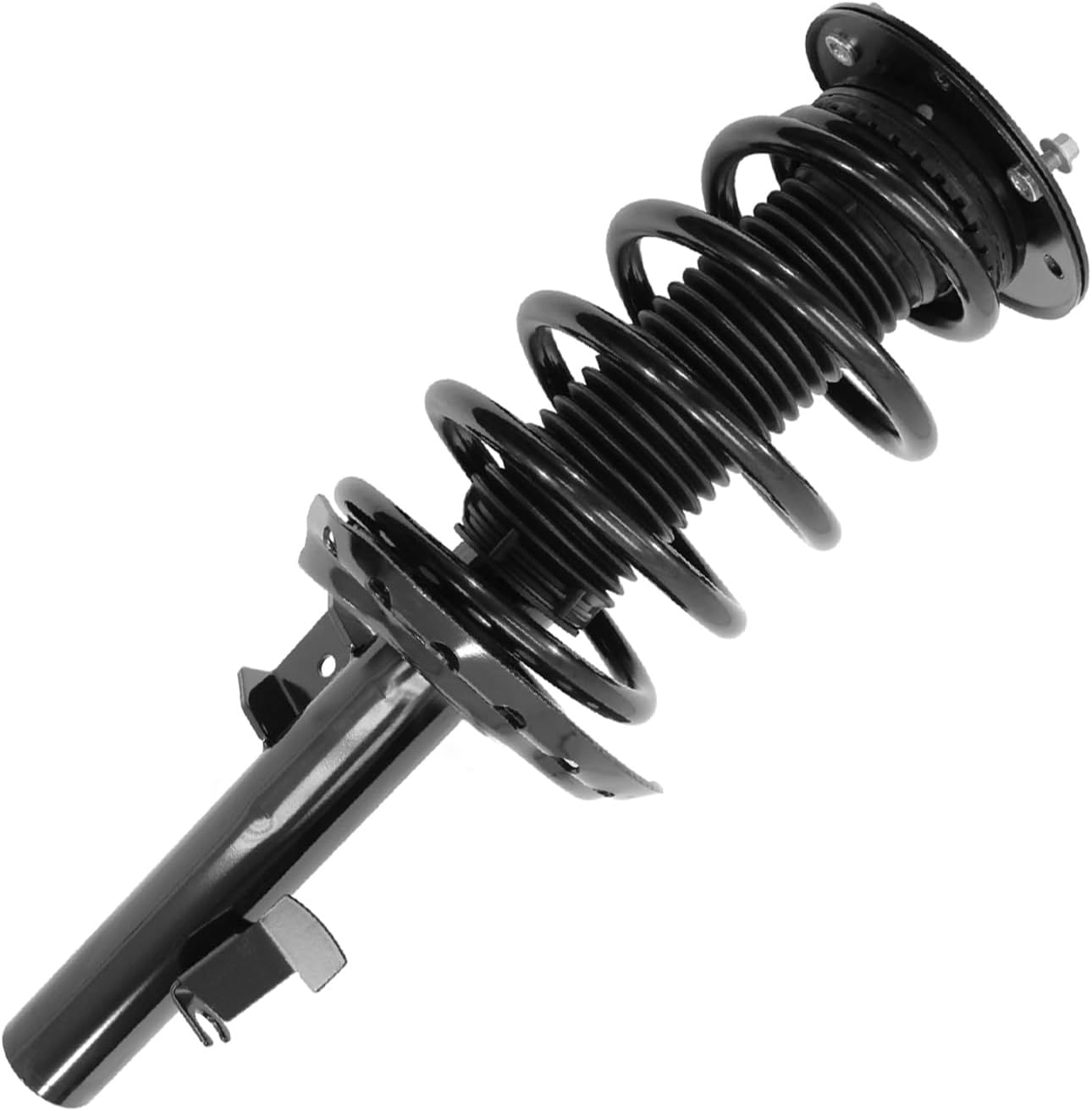 Detroit Axle - Front Right Strut for 2010-2017 Volvo XC60 Complete Strut with Coil Spring 2011 2012 2013 2014 2015 2016 Replacement Strut Shock Assembly [w/o R-Design/Electronic Adjustable Suspension]