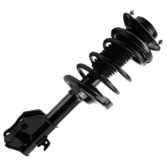 Detroit Axle - Front Right Strut for 2016-2017 Subaru Crosstrek 2013-2015 XV Crosstrek, Strut with Coil Spring Assembly Replacement Suspension [Automatic CVT Trans]