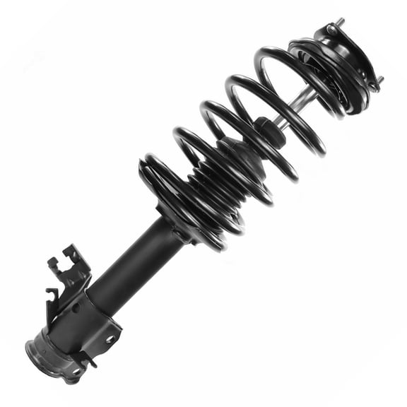 Detroit Axle - Front Right Strut for 2002 2003 2004 2005 2006 Nissan Sentra, Strut with Coil Spring Replacement Complete Strut Assembly