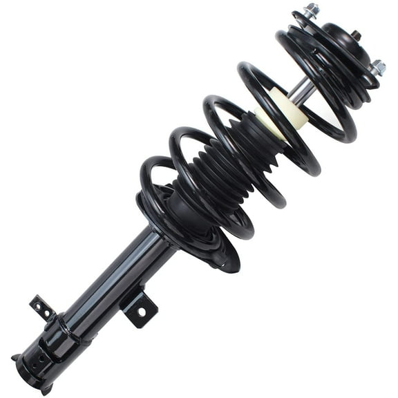 Detroit Axle - Front Right Strut for 2007-2012 Dodge Caliber, Strut w/Coil Sping Assembly 2007 2008 2009 2010 2011 2012 Replacement