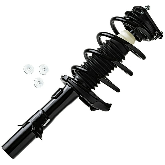 Detroit Axle - Front Right Strut for 2012 2013 Ford Focus Passenger Side Ready Strut with Coil Spring Assembly Replacement Suspension