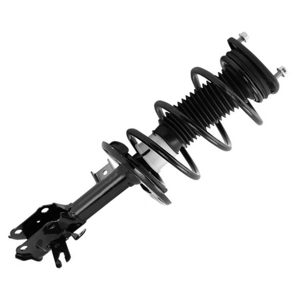 Detroit Axle - Front Right Strut for 2014-2018 Mazda 3, Strut with Coil Spring Assembly 2015 2016 2017 Replacement Quick Complete Strut Suspension