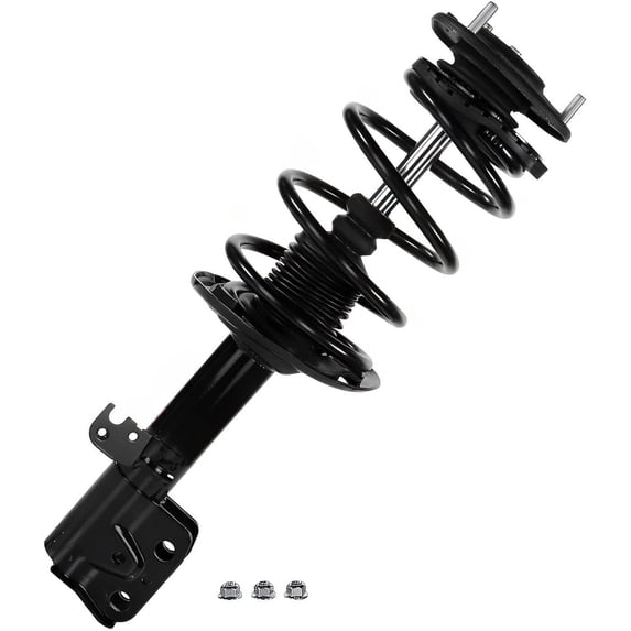 Detroit Axle - Front Right Strut w/ Coil Spring Assembly Replacement for 2014 2015 2016 2017 2018 2019 Toyota Corolla 1.8L