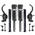 thumbnail image 1 of Detroit Axle - Front Steering Knuckles Wheel Hub Bearings + Struts w/Coil Spring + Rear Shock Kit Replacement for 2010-2012 Milan Fusion, 1 of 9