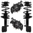 thumbnail image 1 of Detroit Axle - Front Steering Knuckles & Wheel Hub Bearings + Struts w/Coil Spring Replacement for 2014-2018 Toyota Corolla 1.8L - 4pc Set, 1 of 9
