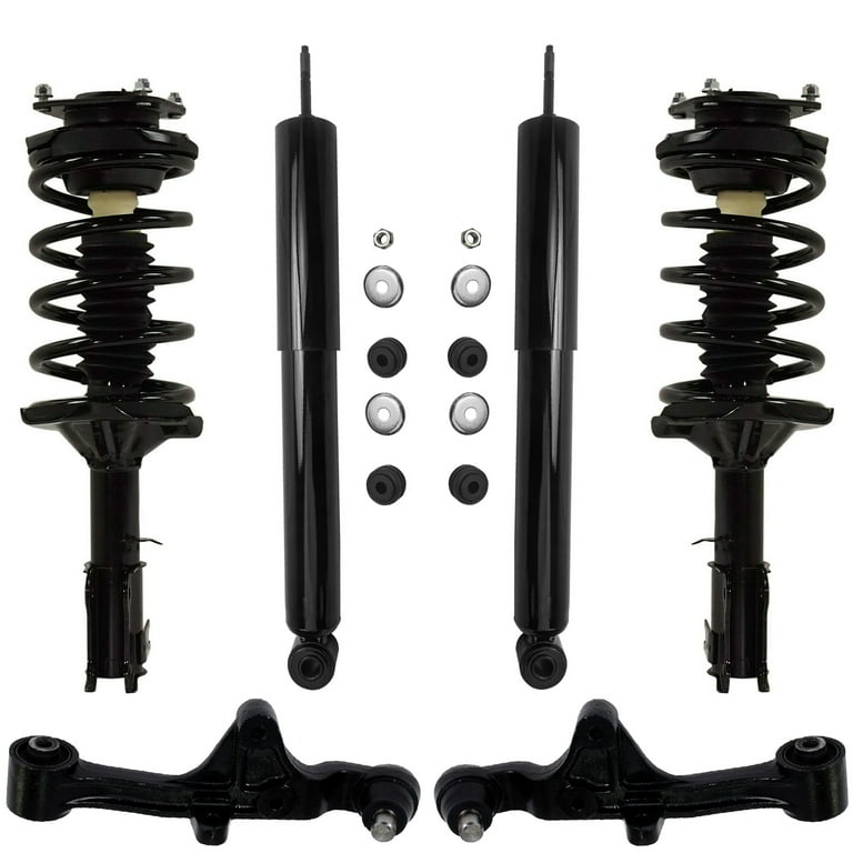 Detroit Axle - Front Strut Assembly Full Set + Lower Control Arm