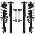 thumbnail image 1 of Detroit Axle - Front Strut Coil Spring Rear Shock Absorbers Sway Bar Links Replacement for 2009-2015 Honda Pilot - 6pc Set, 1 of 4