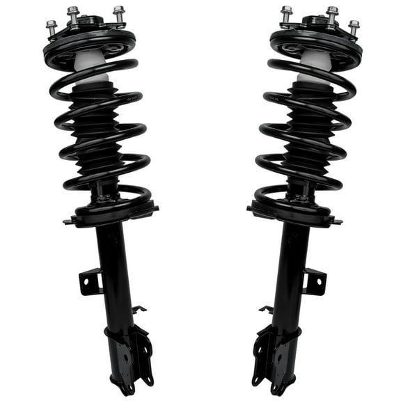 Detroit Axle - Front Strut kits for 2001-2012 Ford Escape 2001-2011 Mazda Tribute 05-11 Mercury Mariner Complete 2 Struts w/Coil Spring 2005 2006 2007 2008 2009 2010 Replacement Ready Struts Assembly