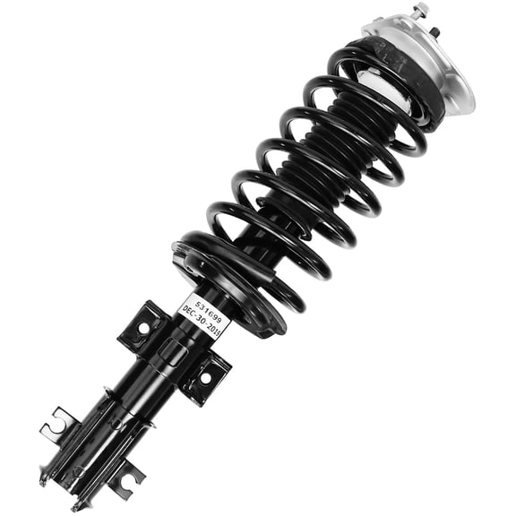 Detroit Axle - Front Strut w/Coil Spring Assembly Replacement for Volvo V70 S70 C70 850 Fits select: 2004 VOLVO C70 HPT, 2000 VOLVO S70 BASE/SE