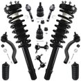 thumbnail image 1 of Detroit Axle - Front Strut w/Coil Spring Sway Bars Tie Rods Ball Joints Kit Replacement for 2004-2008 Acura TSX - 12pc Set, 1 of 9