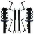 thumbnail image 1 of Detroit Axle - Front Strut w/Coil Spring and Rear Shock Absorber Assembly w/Sway Bars for 2010 2011 2012 Ford Flex Naturally Aspirated Models, 1 of 6
