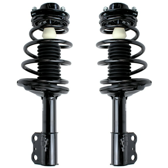 Detroit Axle - Front Struts for 1992-1996 Toyota Camry 2.2L, 1995 1996 Avalon Complete 2 Struts with Coil Spring 1993 1994 1995 Replacement Quick Install Ready Struts Assembly
