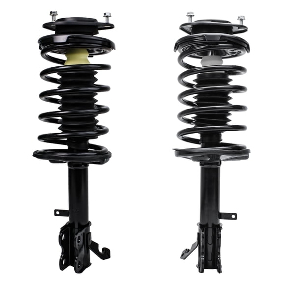 Detroit Axle - Front Struts for 1998-2002 Chevy Prizm 1993-02 Toyota Corolla Complete 2 Struts w/Coil Spring 1994 1995 1996 1997 1998 1999 2000 2001 Replacement Ready Struts Assembly