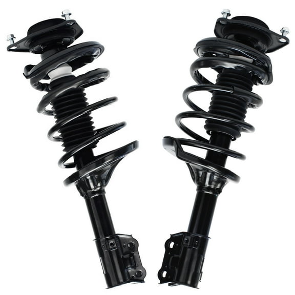 Detroit Axle - Front Struts for 2000-2006 Hyundai Elantra Complete 2 Struts w/Coil Spring 2001 2002 2003 2004 2005 Replacement Left Right Quick Install Ready Struts Assembly