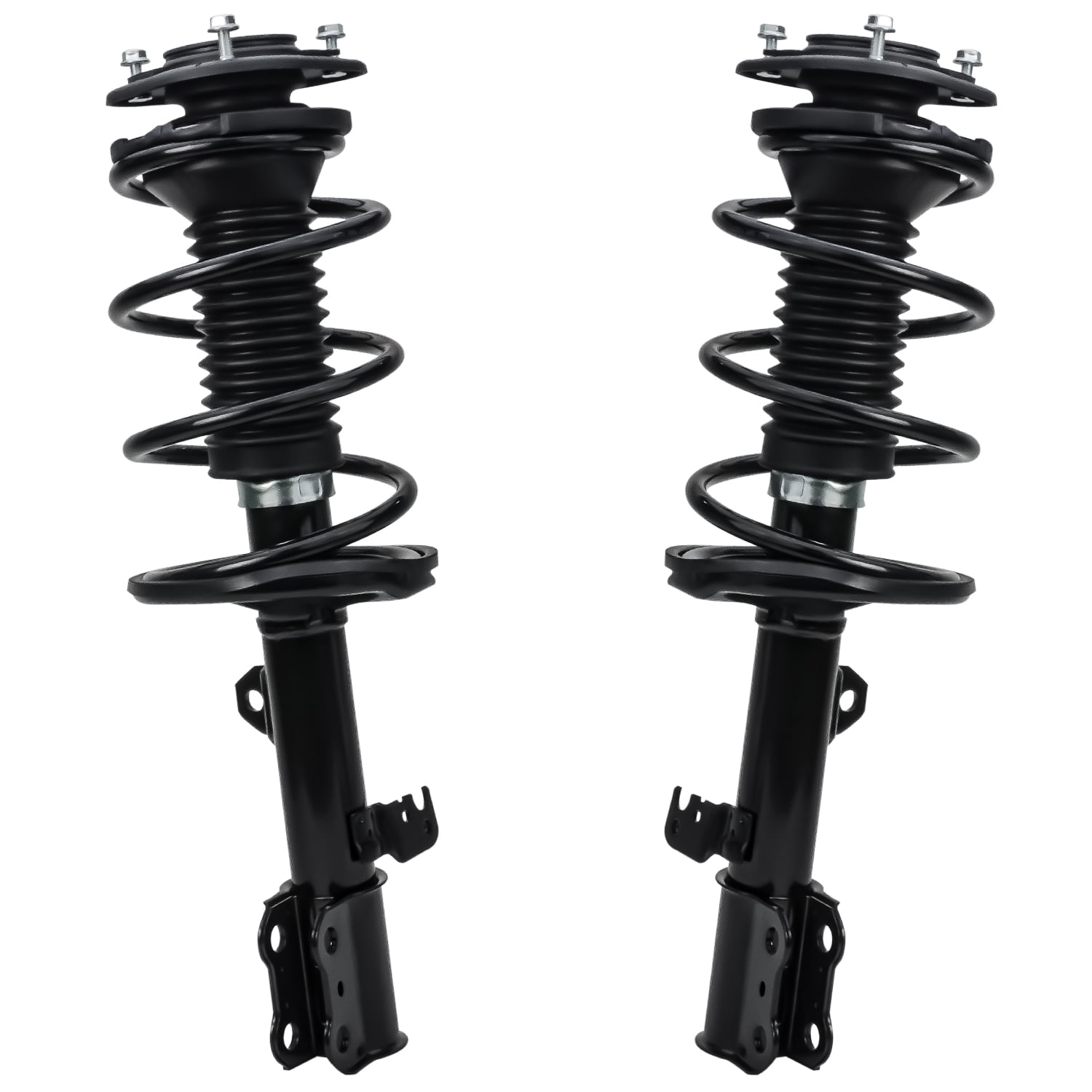 Detroit Axle - Front Struts for 2003-2008 Toyota Corolla Complete 2 Struts with Coil Springs 2004 2005 2006 2007 Replacement Quick Install Ready Struts Assembly