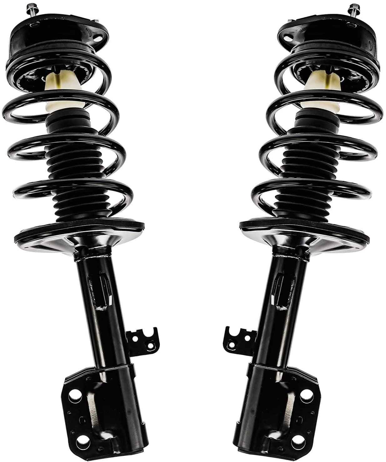 Detroit Axle - Front Struts for 2003-2008 Toyota Matrix Pontiac Vibe Complete 2pc Struts w/Coil Spring 2004 2005 2006 2007 Replacement Quick Install Ready Struts Assembly