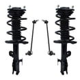 thumbnail image 1 of Detroit Axle - Front Struts for 2006-2012 Toyota Rav4, 2 Complete Strut w/Coil Spring 2 Front Sway Bars 2007 2008 2009 2010 2011 Replacement Ready Struts, 1 of 7