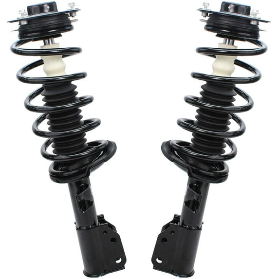 Detroit Axle - Front Struts for 2007-2017 Chevy Equinox GMC Terrain Torrent XL-7 Complete 2 Struts w/Coil Spring 2008 2009 2011 2012 2013 2014 2015 2016 Replacement Ready Struts
