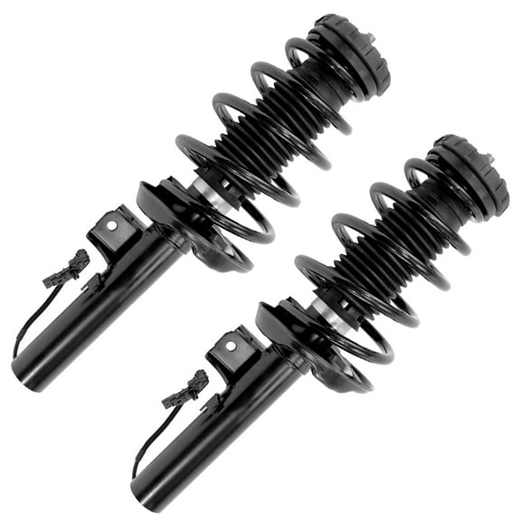 Detroit Axle - Front Struts for 2013-2019 Cadillac XTS [Except Vsport Models], 2014 2015 2016 2017 2018 Complete Struts with Coil Spring Assembly Replacement