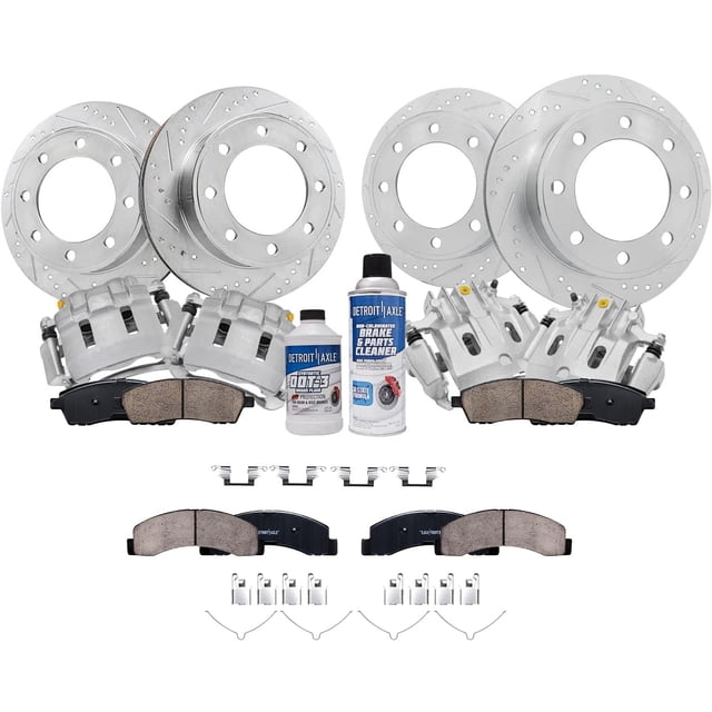 Explore Assembly Detroit Axle - Front Struts for AWD 2013-2019 Ford Explorer 3.5L ...