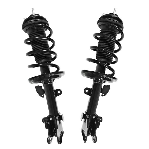 Detroit Axle - Front Struts for Acura 2007-2013 MDX 2010-2013 ZDX, 2008 2009 2010 2011 2012 Struts with Coil Spring Assembly Replacement [Excludes Electronic Suspension]